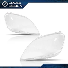 Left & Right Headlight Lens Headlamp Covers Fits 2009-2011 Benz ML ML350 W164