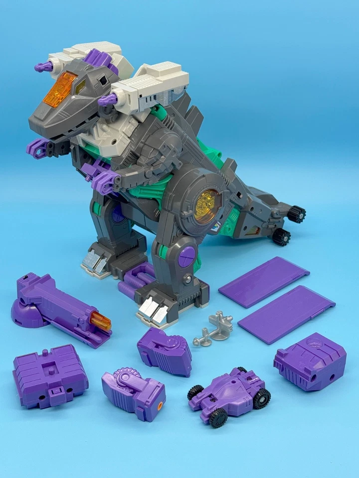 Vintage G1 Transformers Boxed TRYPTICON Base/Dinosaur - 1986 Hasbro - Image 4 of 4
