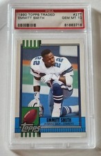 1990 Topps Traded - Emmitt Smith #27T (RC)
