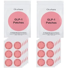 60PCS Weight-loss GLP-1 Patches Slimming Patches Weight Management Tools