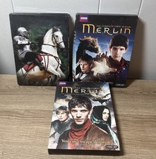 Merlin: The Complete 1-3rd Seasons DVD, 2012, 5-Disc Set In Each N3