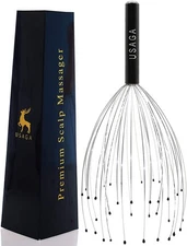 USAGA 36 Fingers Head Massager Scalp Massager Head Scratcher for Head Body Relax