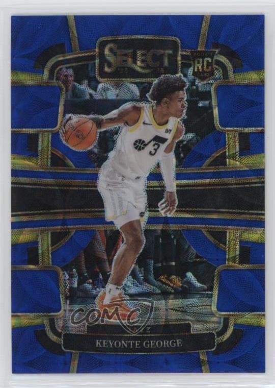 2023-24 Panini Select Concourse Blue Scope Prizm 38/249 Keyonte George #75 19fe