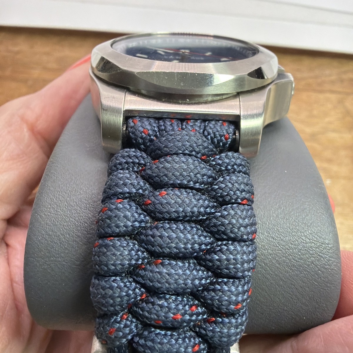 VICTORINOX SWISS ARMYI.N.O.X. V Blue Dial Blue Fabric Women's