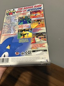 Sonic R (Sega Saturn, 1997) Tested Complete Humidity Damage Read Description 