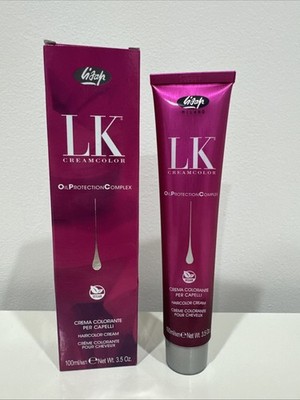 Lisap LK Creamcolor Oil Protection Complex 100 Ml 6/0 Dark Blonde New In Box