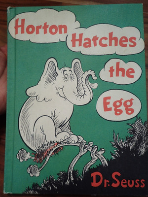 Horton Hatches the Egg Dr Seuss 1968 Random House Canada Hardcover