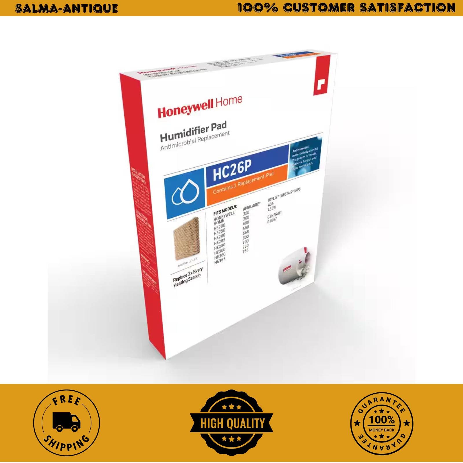 Pad Replacement Whole House Filter He200 He250 He260 He300