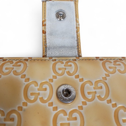 GUCCI Guccissima Long Bifold Wallet Lackleder GEBRAUCHT mit Staubbeutel - Bild 16 von 24