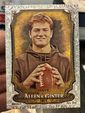 2024 Topps Allen & Ginter - Drake Maye (RC) #272 Foil Filigree SP Patriots
