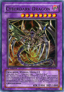 YuGiOh Cyberdark Dragon (V.1) CDIP-EN035 Ultra Rare Englisch Good 1st
