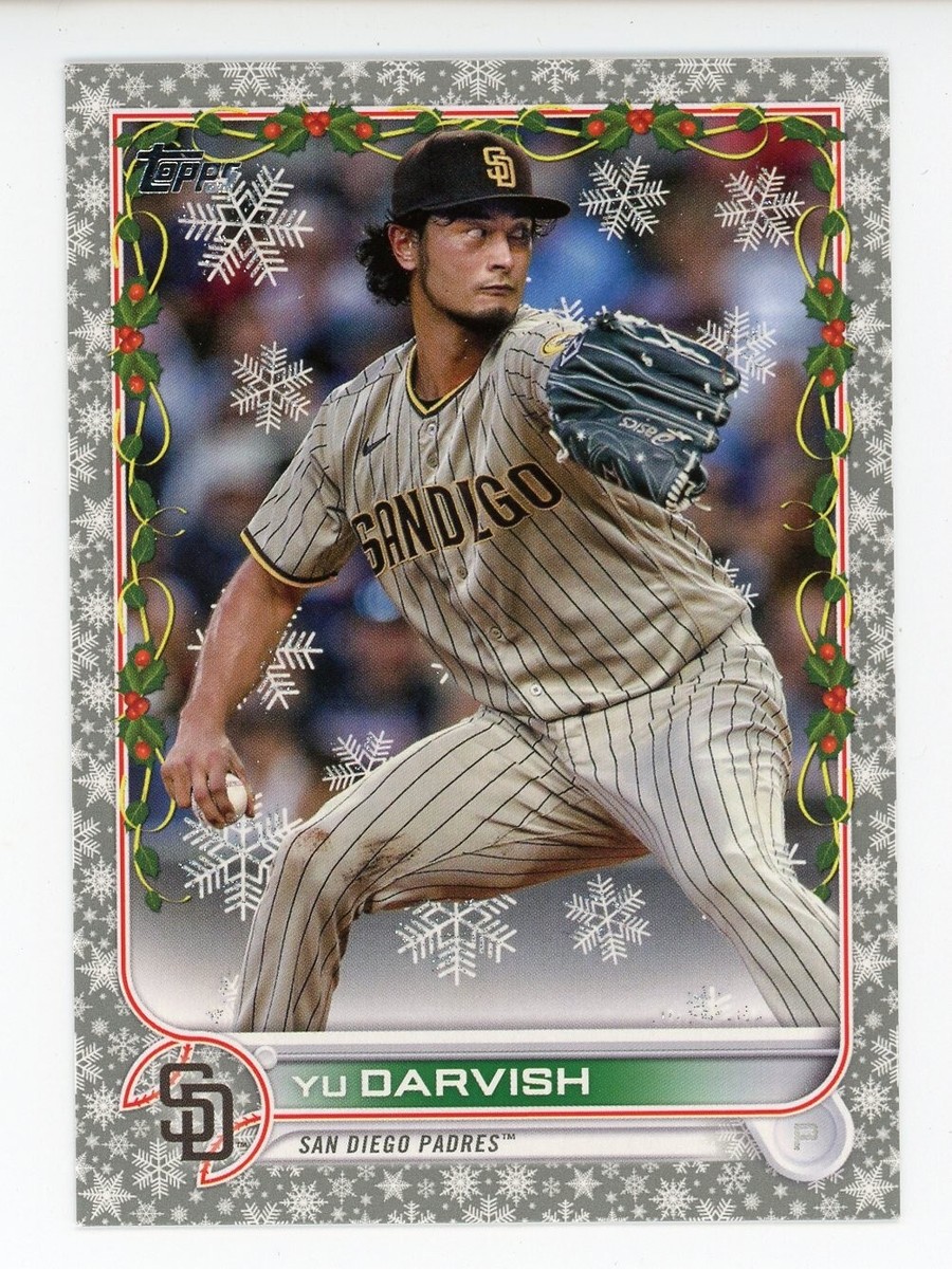 2022 Topps Holiday SAN DIEGO PADRES Metallic YU DARVISH #HW 182 | eBay