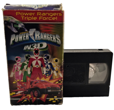 Power Rangers Triple force! 3D VHS Show 2000 | eBay