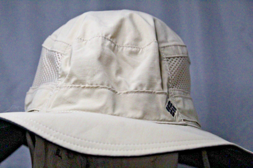Columbia Boonie Erwachsene Unisex Einheitsgröße belüftete Eimermütze beige verstellbar - Bild 2 von 14