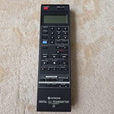 Original Genuine Hitachi Digital VU VT-RM3400 A TV/VCR Remote Control Tested