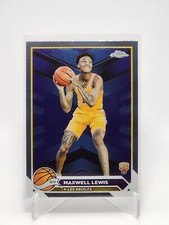2023-24 Topps Chrome Basketball #16 Maxwell Lewis (RC)