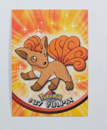 Topps Pokemon TV Animation Edition Blue Logo Vulpix #37 | eBay