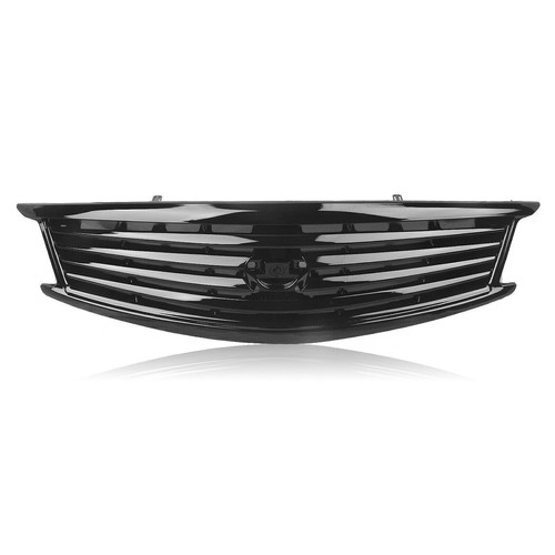 Car Front Grille Upper Grill Mesh For Infiniti G37 G25 2010-2013 Q40 Sedan Black - Picture 4 of 12