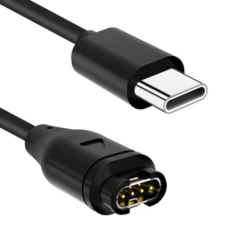 USB C Charger Compatible with Garmin Watch Charger, Data Sync Charging Cable for