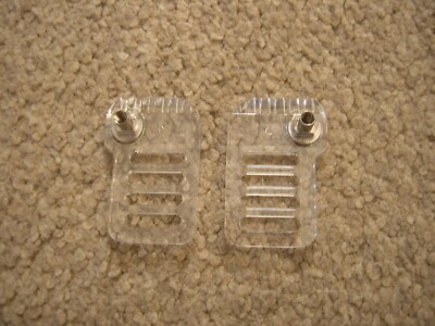 Brand New Original Bauer DX100 & DLX100 Hockey Helmet Visor Side Clip One Pair
