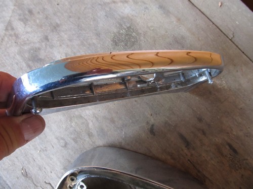 NOS 1956 - 1958 IH International Truck Fender Parking Light Indicator Housing - Picture 5 of 7