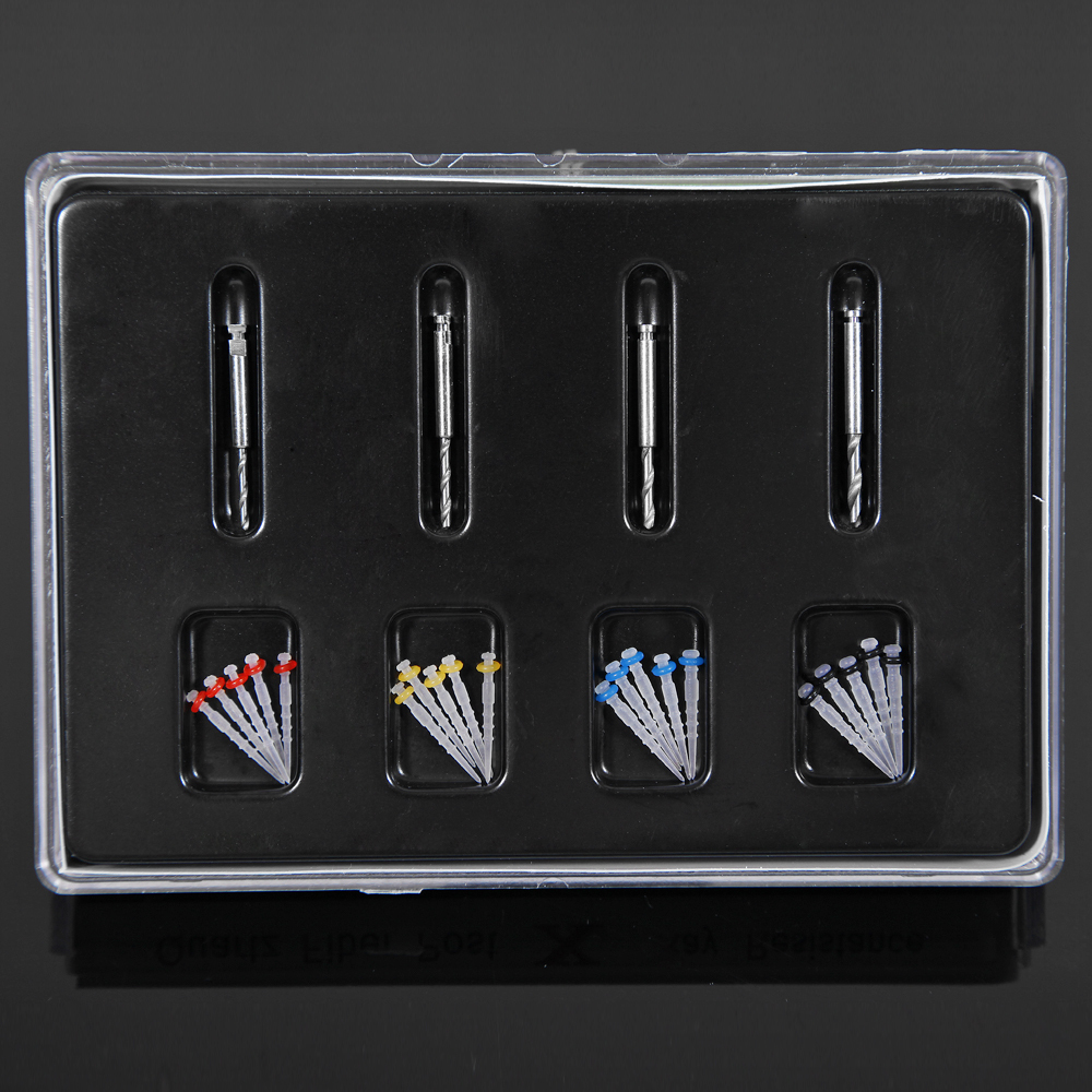Dental Laboratory Glass Fiber Post Endodontic Posts 20-Piece Dental ...
