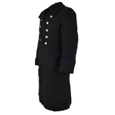 Inspired Soviet Union Russian army Black long Officers Black Wool