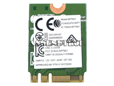 MEDIATEK MT7921 M.2 2230 PCI-E USB WIFI 6 802.11AX BLUETOOTH 5.2