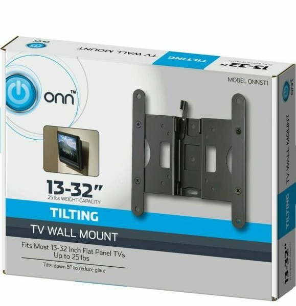 ONN ONNST1 Tilting TV Wall Mount for sale online eBay