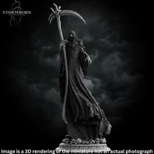 Grim Reaper Death Miniature For Dungeons And Dragons RPG Gift 32mm And 75mm