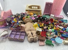 Lot Of Vintage 80's 90's Modern Dolls Furniture Toys  Accessories
