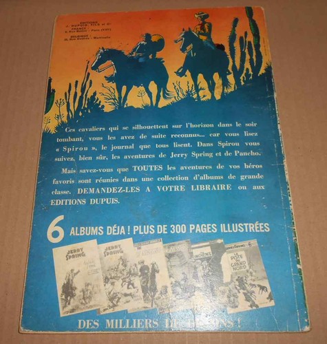 1959 Vieille BD EO Jean Valhardi L'affaire Barnes Jijé ds Spirou (Jerry Spring) - Photo 9/9
