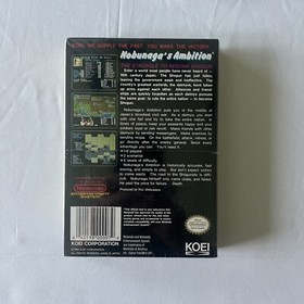 Nobunaga's Ambition (NES, 1989) Brand New Good Condition