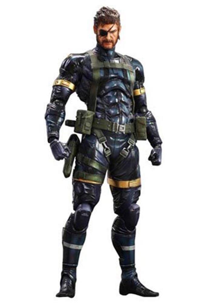 Metal Gear Solid V Ground Zeroes Play Arts Kai Action Figure Snake eBay
