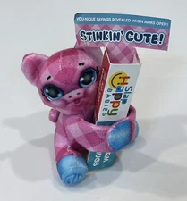 NEW Slap Happy Babies 4.5” Backpack Huggers Slap Bracelet Pig Plush
