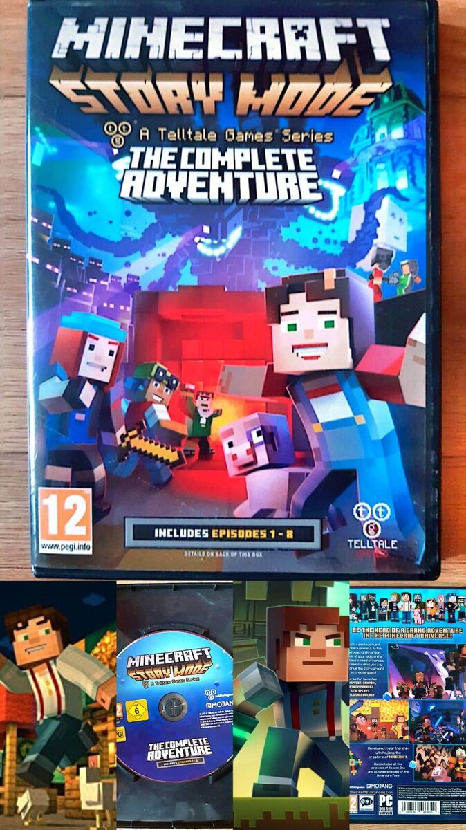 Minecraft Story Mode The Complete Adventure includes episodes 1-8