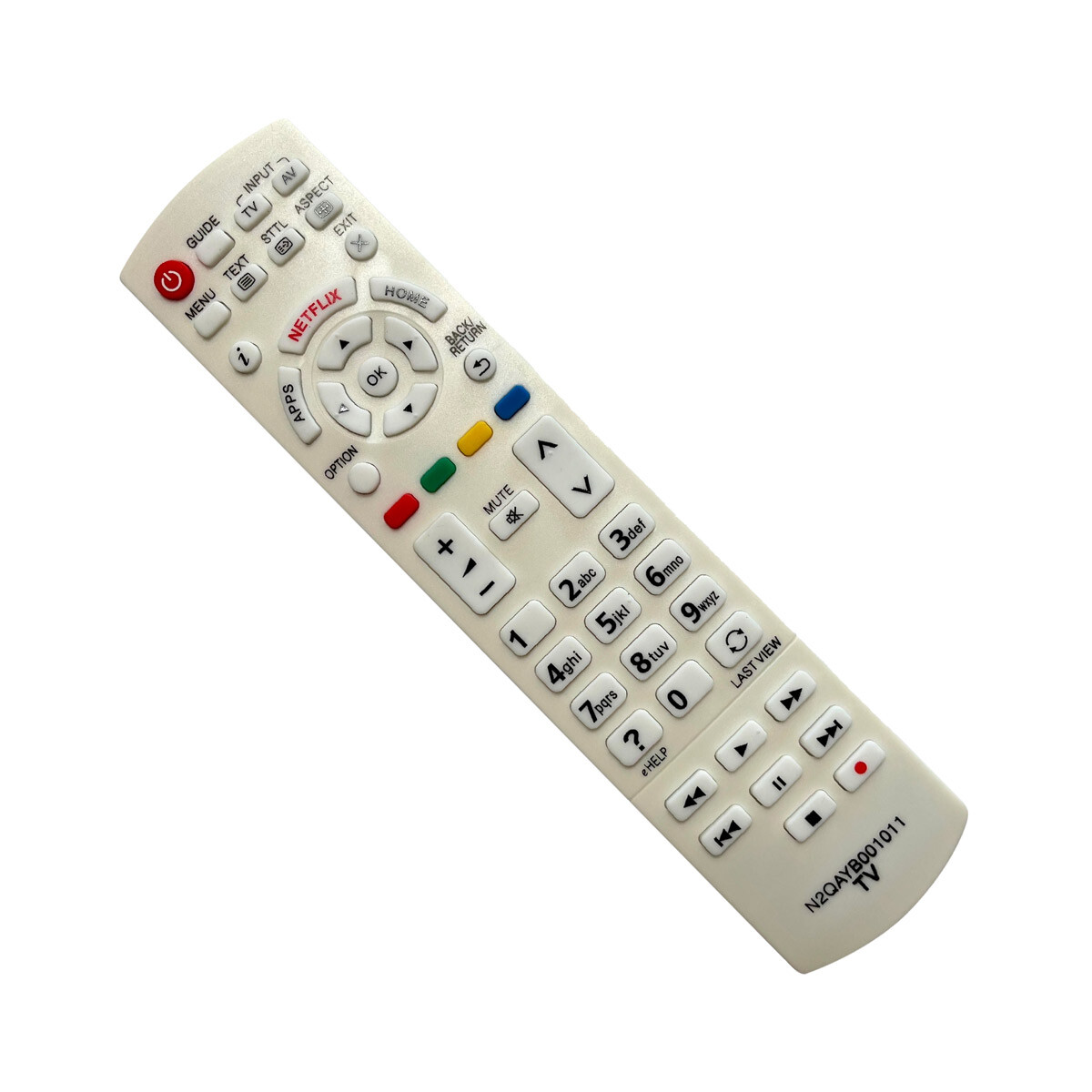 Thumbnail - Ersatz Tv Fernbedienung Für Panasonic Tx-6cxw754 Fernseher