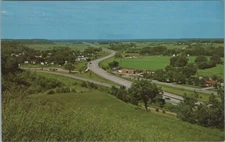 Minnesota Highway Scene Near Minneapolis Country Side Chrome Vintage Postcard