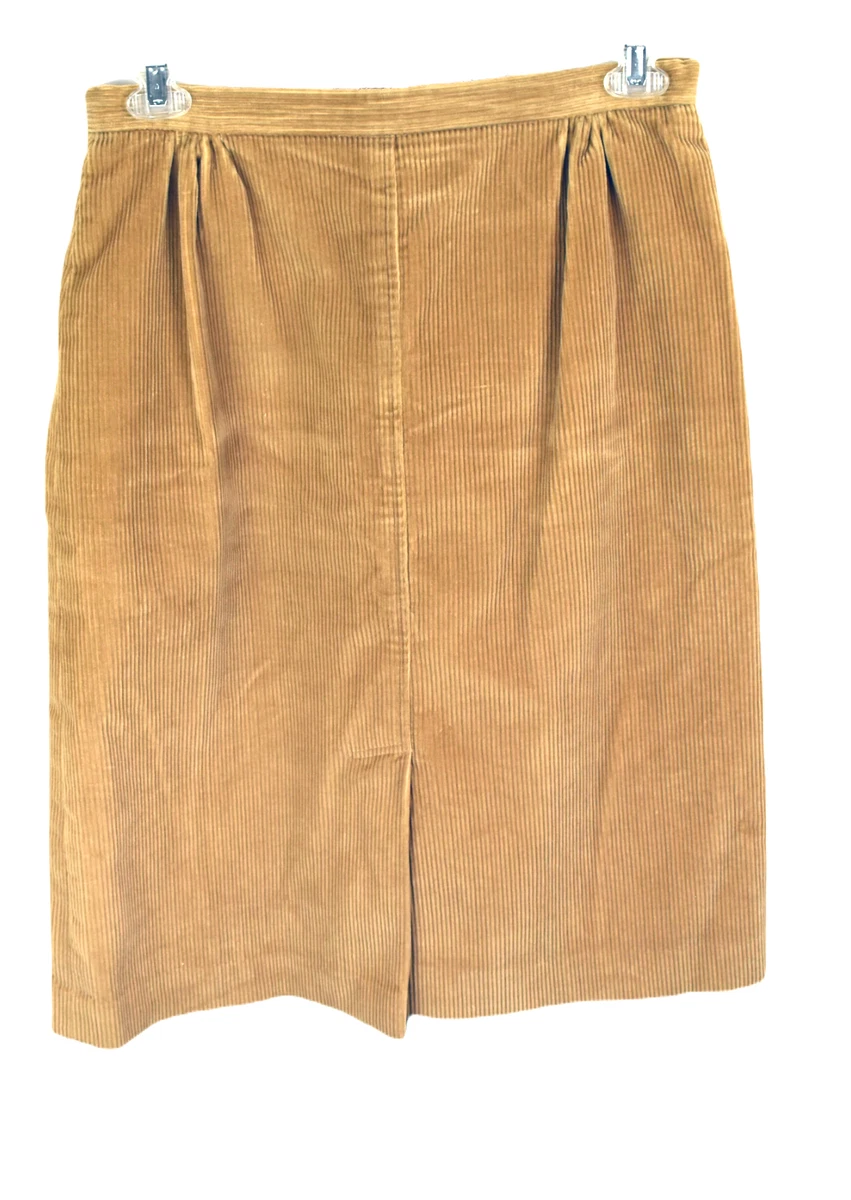 Brown corduroy skirt shop nordstrom