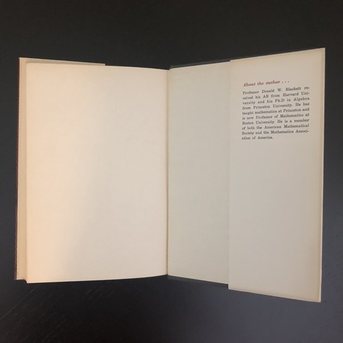 ELEMENTARY TOPOLOGY 1967 Academic Press HCDJ Mathematics Book Donald W. Blackett - Imagen 11 de 12