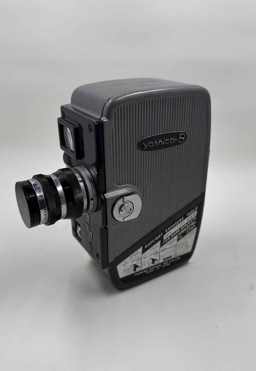 Yashica 8mm Film Movie Camera F=13mm 1:1.9 - Original Box And