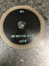 DIAMOND INTERNAL EXTERNAL CARBIDE GRINDING WHEEL 320 GRIT 1/16 X 3" X 1/2" DPI