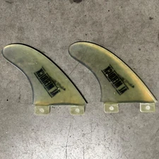 FCS 2pc Fins | Trailer Fins | Double Foil 50/50 | Used Open Box