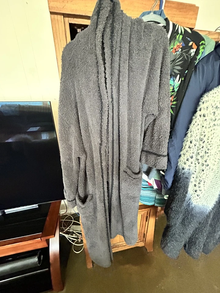 Disney Mickey Mouse Bata Talla 2 o XXL Cinturón Cálido Largo Bordado Foto 2 de 4