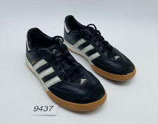 Adidas Samba Millenium Junior Kid's Size 2.5 Soccer Shoes Black White See desc