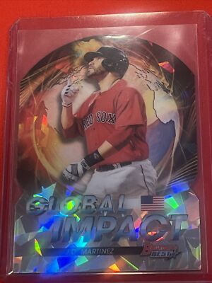 2022 Bowman's Best J.D. Martinez Global Impact #GI-4 Atomic Refractor Parallel