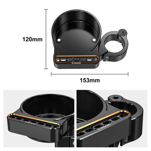 Speedometer Relocation Case Kit For Harley Sportster 1200 Low XL1200L 2008-2011 - Picture 9 of 12