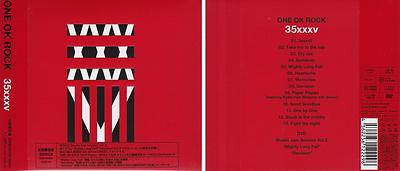 New ONE OK ROCK 35xxxv First Limited Edition CD+DVD New ONE OK ROCK 35xxxv First Limited Edition CD+DVD