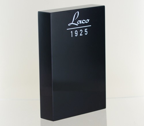 Laco Aufsteller Schwarz Hochglanz 15x4x22 - Bild 3 von 3