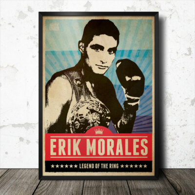 Erik Morales Boxen Kunst Poster Druck Marco Antonio Barrera Arturo Gatti